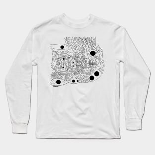 ancestral astronaut ecopop Long Sleeve T-Shirt